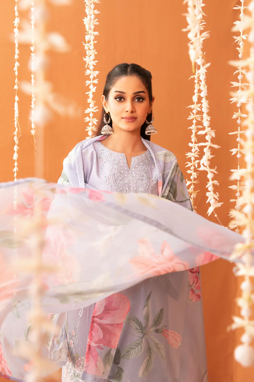 Chaashni 3pcs Stitched Emb Lawn [D-3141] - Image 3