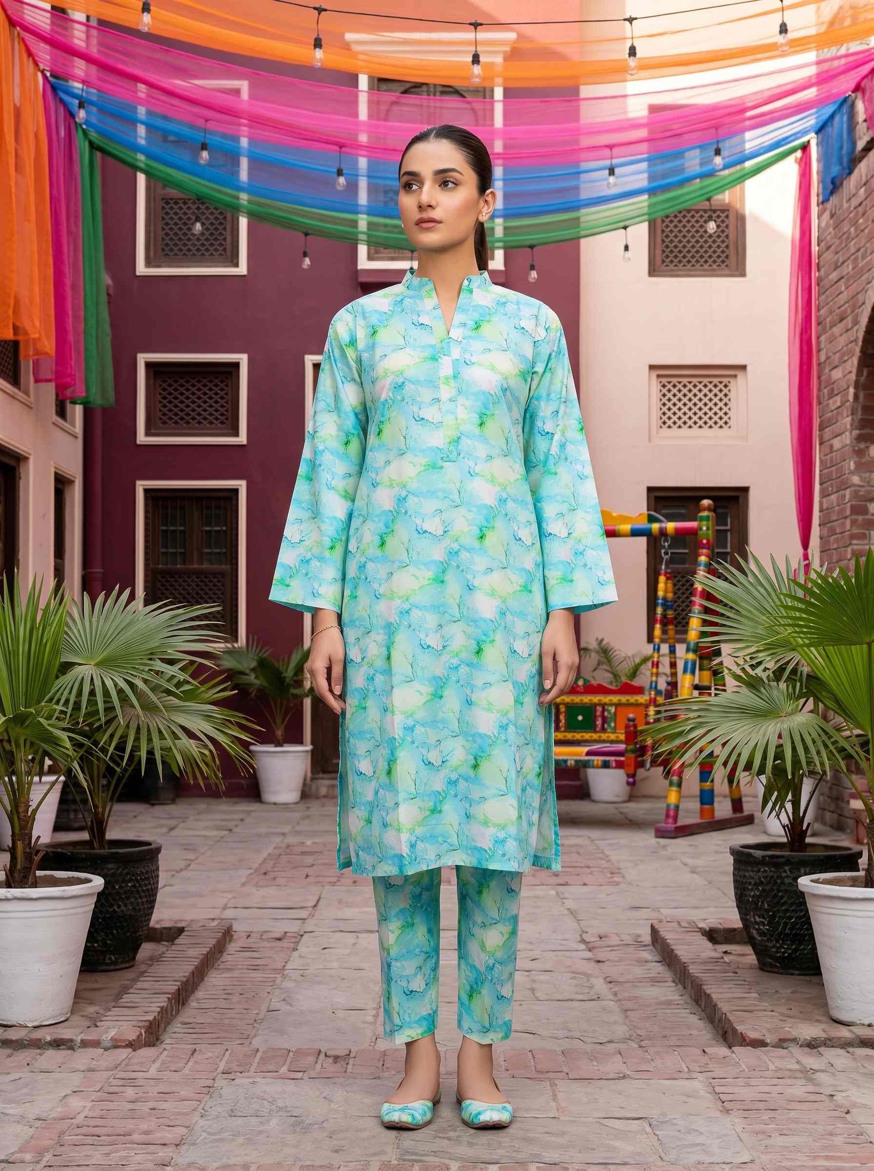 Maahru Vol-1 Stitched Printed Cotton [D-4235]