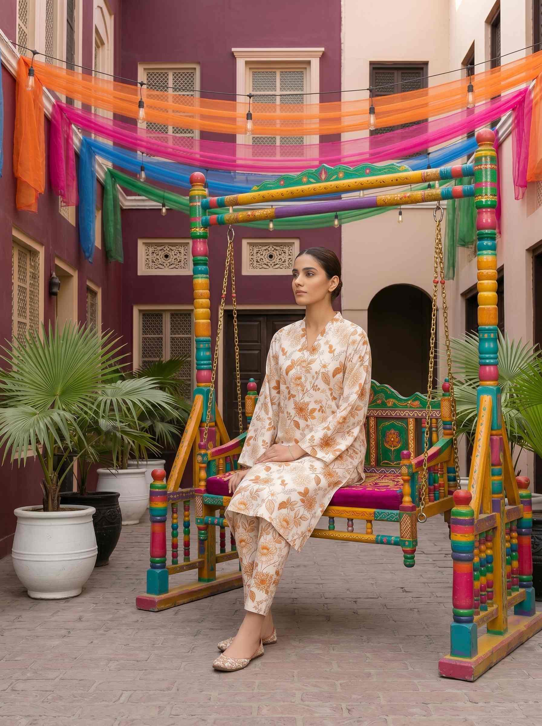 Maahru Vol-1 Stitched Printed Cotton [D-4242] - Image 2