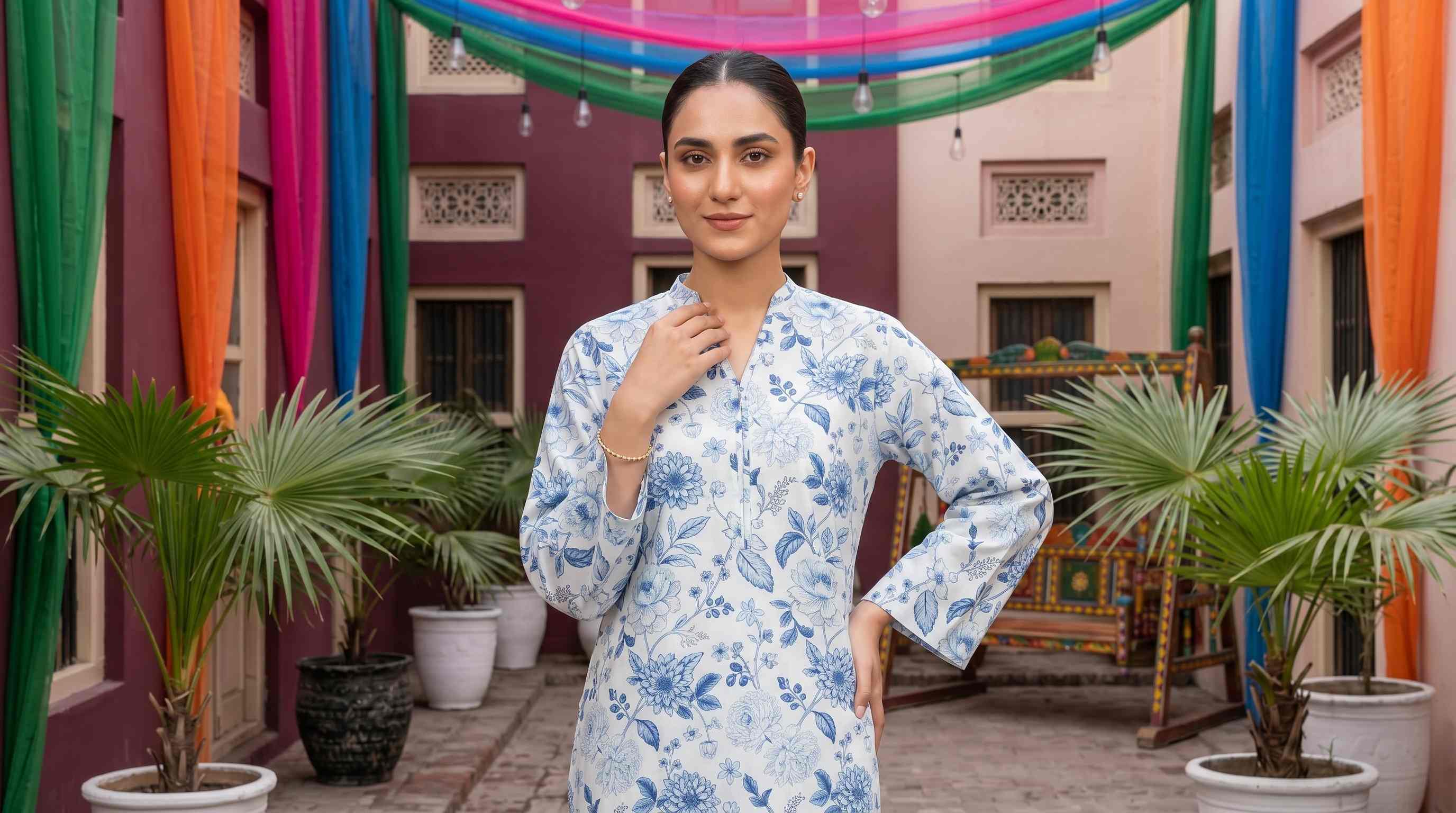Maahru Vol-1 Stitched Printed Cotton [D-4246] - Image 3