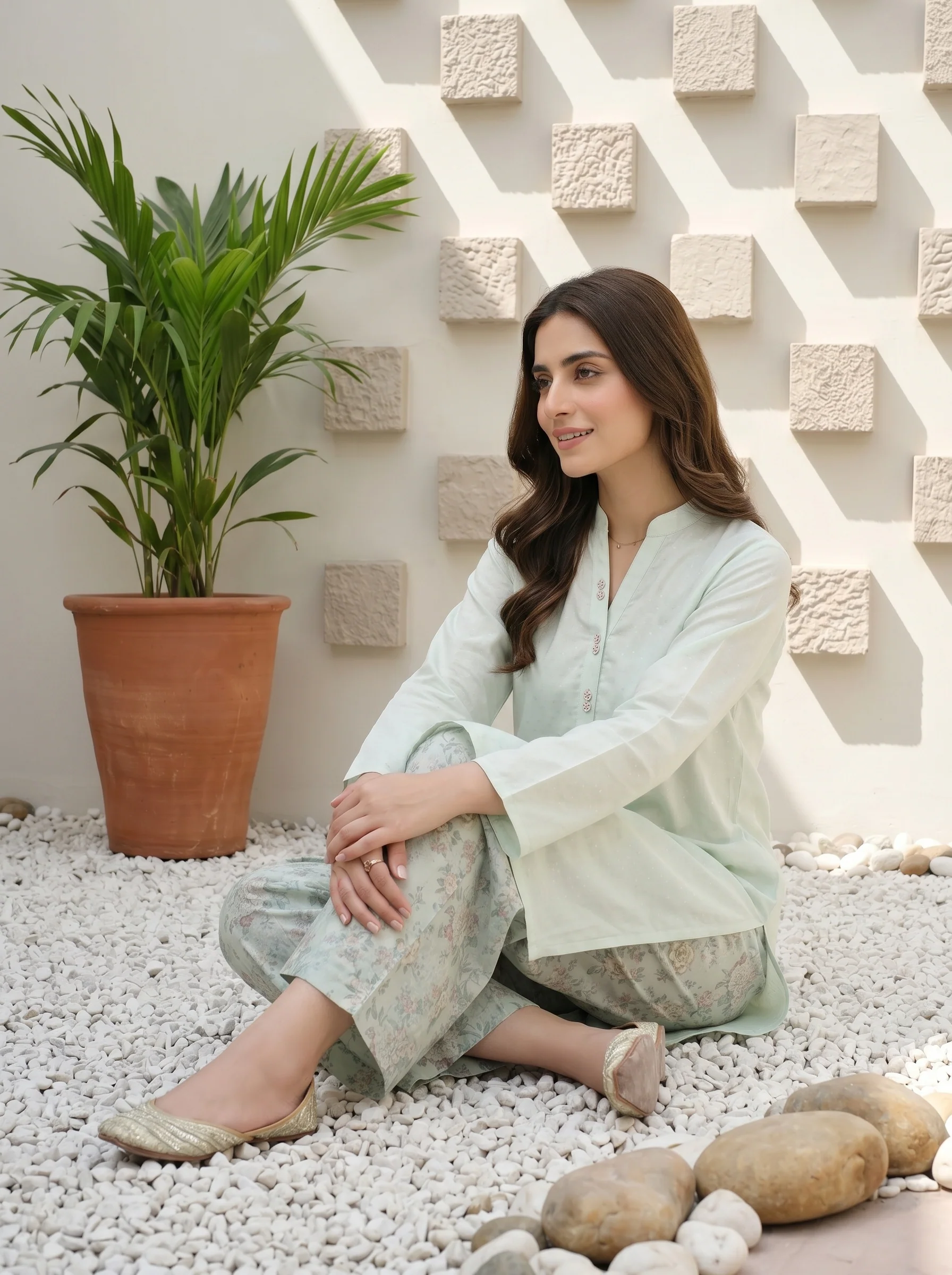 Summer Signature Vol-1 Stitched Cotton [D-4330] - Image 2