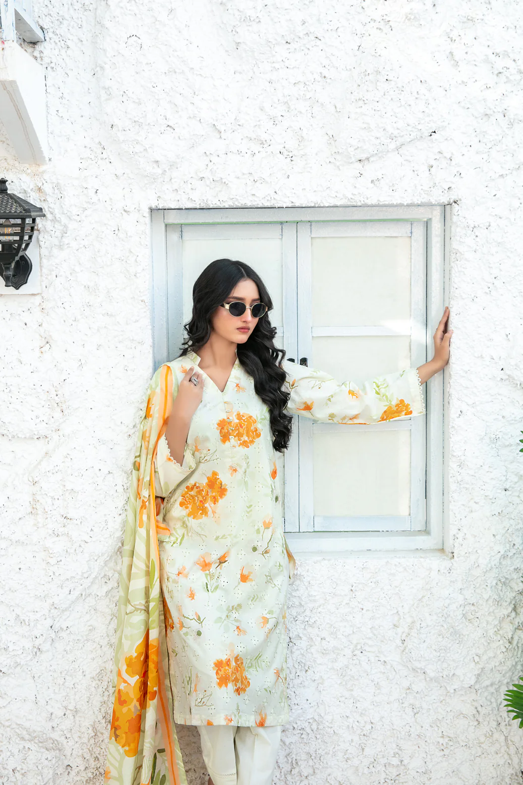 Rooh 3pcs Stitched Emb Printed Lawn [D-5738] - Image 3