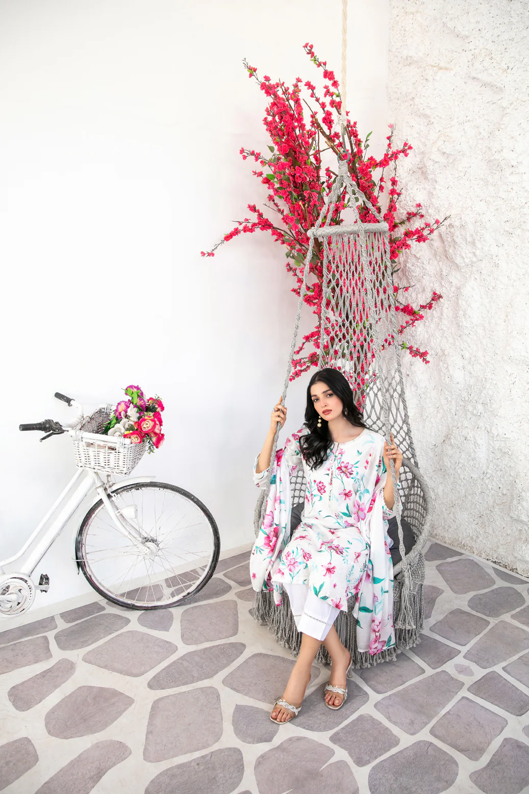 Rooh 3pcs Stitched Emb Printed Lawn [D-5742] - Image 3